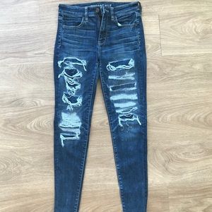 American Eagle High rise super stretch jegging